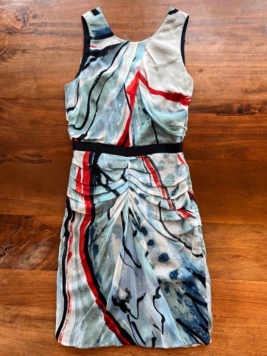 Diane Von Furstenberg Dresses & Skirts - Diane von Furstenberg Womens Sleeveless Sheath Silk Dress Size 2